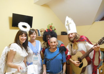 Mikulášská nadílka v hospici