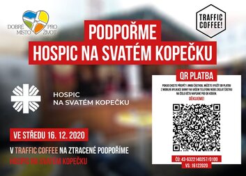 Adventní podpora Hospice na Svatém Kopečku