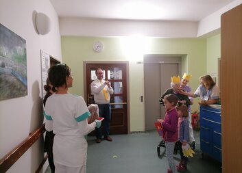 I u nás se v pátek 6.1. zpívalo "My tři králové..." 