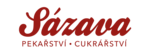 LOGO Sázava - s textem - červené