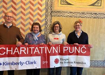Minulý týden se punčovalo  v Litovli - děkujeme společnosti Kimberly Clark