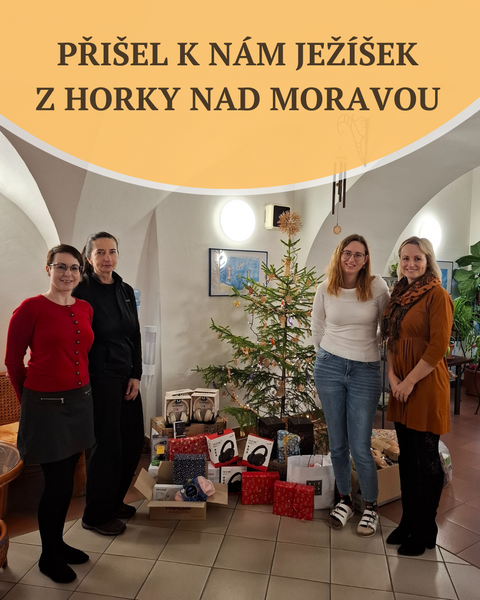 PŘIŠEL K NÁM JEŽÍŠEK Z HORKY NAD MORAVOU