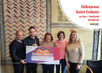 Jsme velmi vděční za finanční podporu