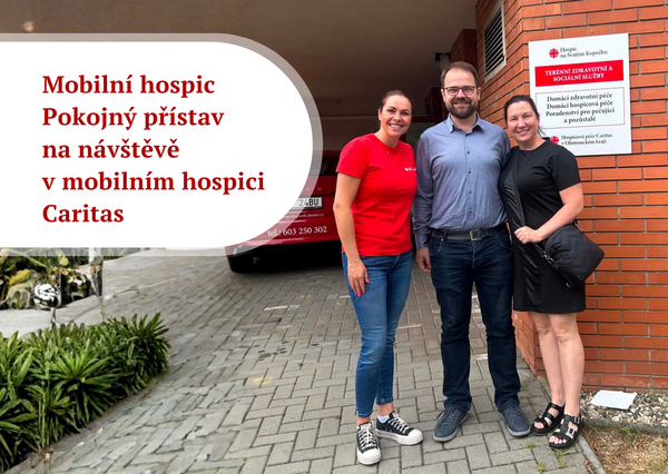 návštěva Mobilního hospice Pokojný přístav