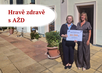 Děkujeme za dar v hodnotě 40.399 Kč