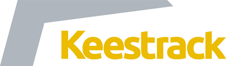 Keestrack logo (yellow, boom)