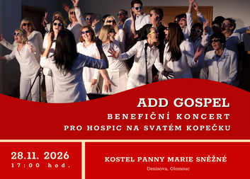 Benefiční koncert - Add Gospel
