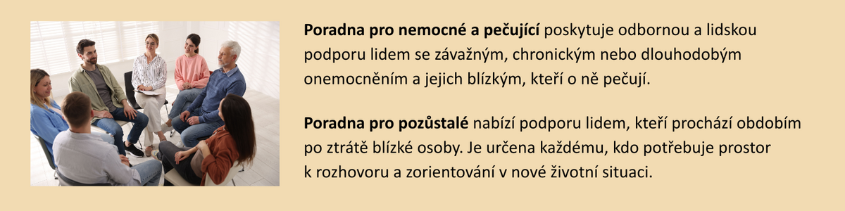 poradna v nemoci, péči a truchlení poradna v nemoci, péči a truchlení